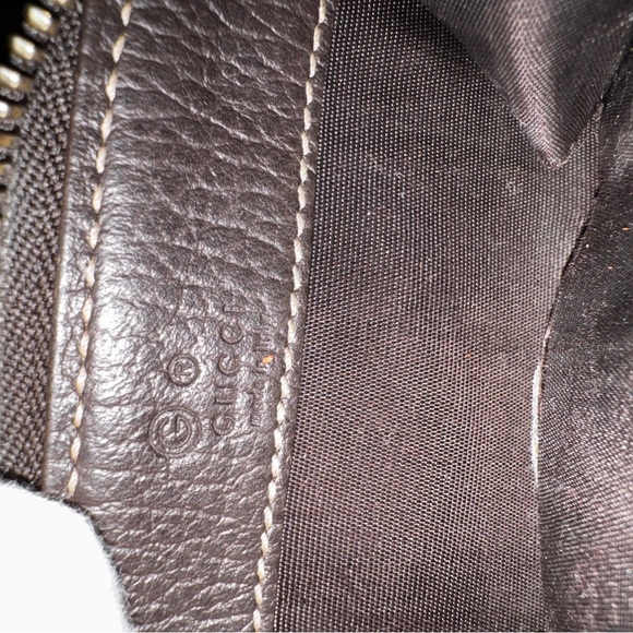 GUCCI GG Crystal Vinyl Coated Coin Purse Wallet Beige - Picture 10 of 10